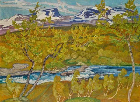 De Lapportenvallei, Lapland, ca. 1915