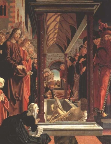 Pacher Michael Die Auferstehung des Lazarus