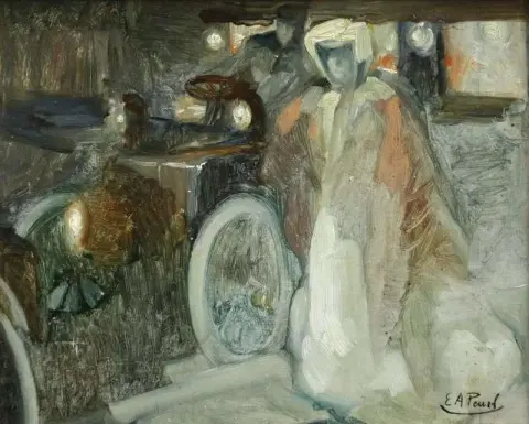 The Escort Ca. 1900