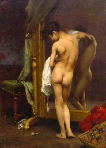 Un bañista veneciano 1889