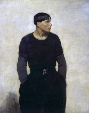 A Young Breton 1917