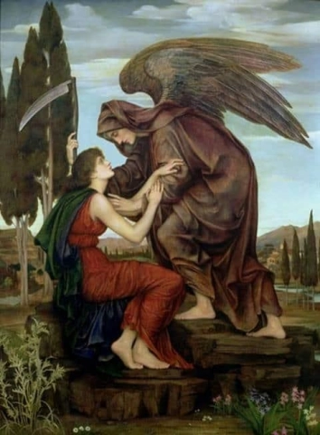 El ángel de la muerte I 1880