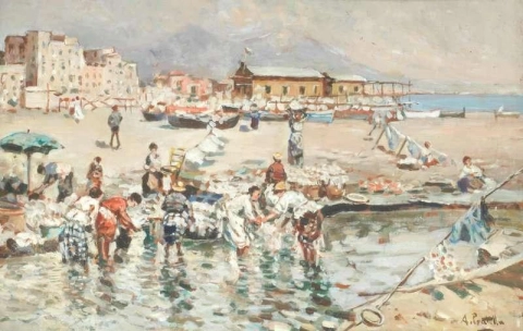 A Coastal Town In Summer