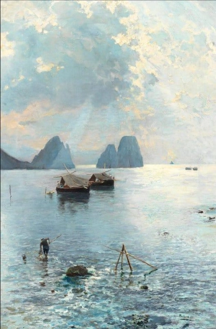 Fiskere utenfor Capri