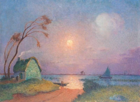 Chaumiere Au Clair De Lune En Briere