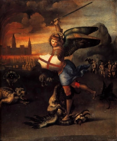 Saint Michael and the dragon