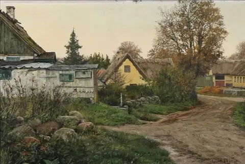 Utsikt Från En Dansk By