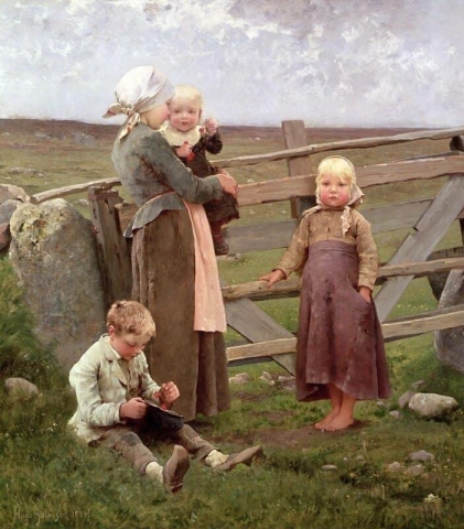 At Dolby Barrier In Skane 1884