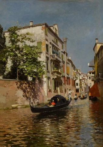 A Venetian Canal 1888