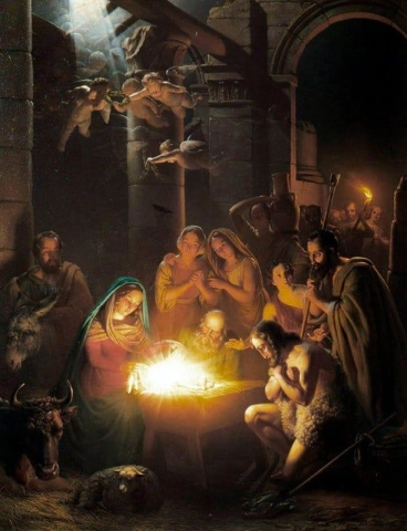 Adoration Of The Shepherds