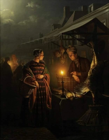 Der Nachtmarkt 1851