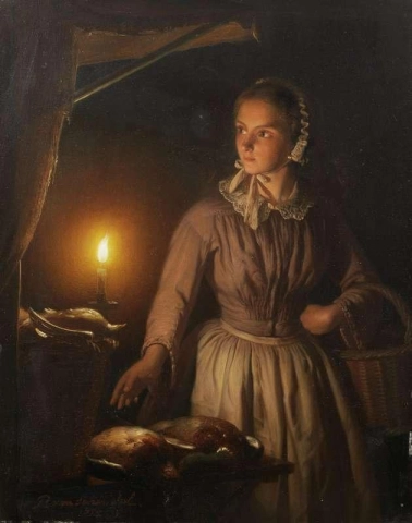 El puesto nocturno 1859