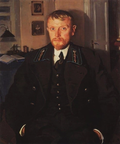 Portret B.a. Serebryakova