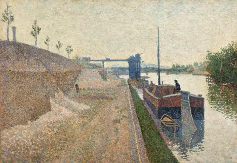 Quai De Clichy. Harmaa aika 1887