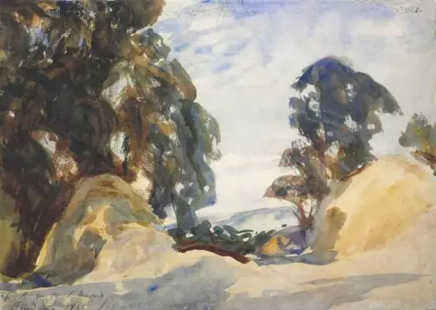 木のある風景 1901