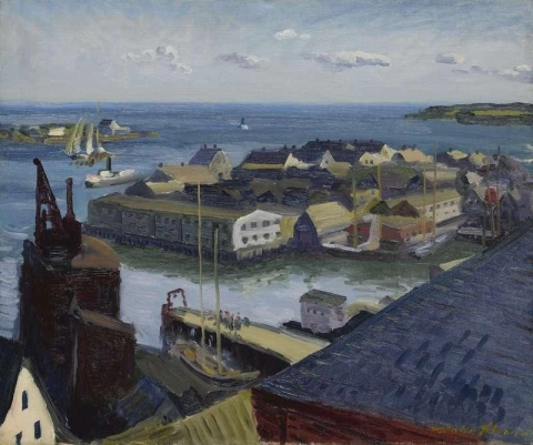 Fischereihafen Gloucester 1916