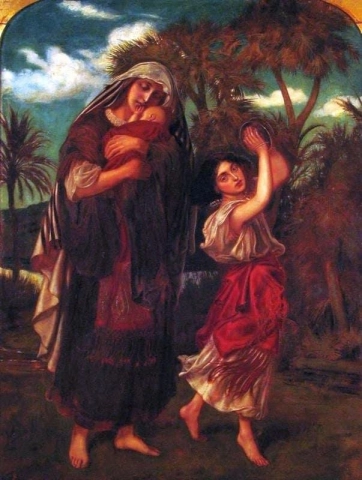 Die Auffindung Moses 1862