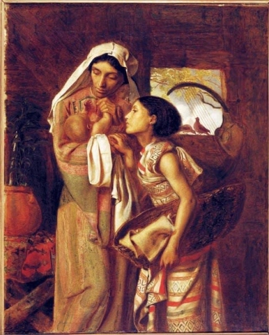 A Mãe de Moisés 1860