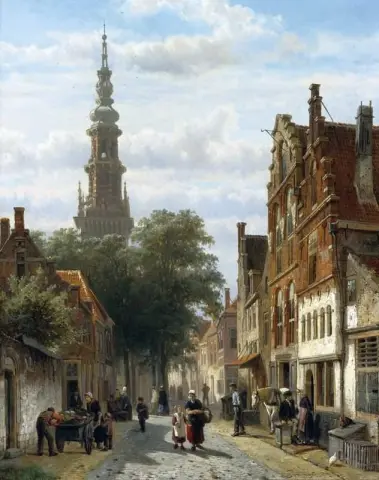The Walenchurch Haarlem In Summer 1867