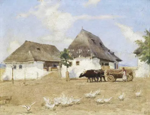 Cottages On The Outskirts Of Banffy-hunyad