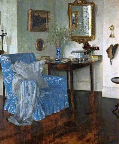 Een interieur ca. 1910