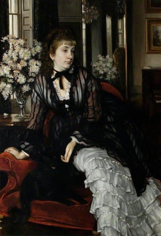 Portret van Sydney Isabella Milner-gibson 1872