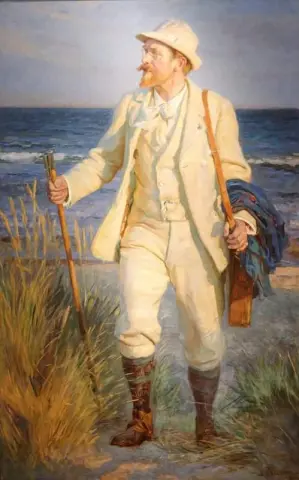 Peder Severin Kroyerin muotokuva 1904