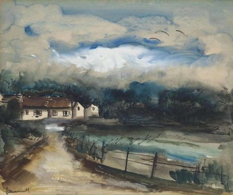 Paesaggio in Normandia, 1930-32 circa