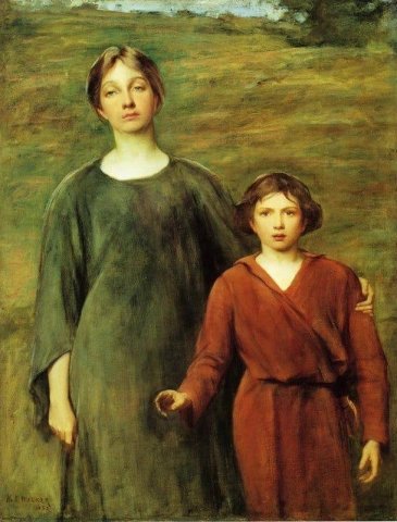 Hagar und Ismael 1892