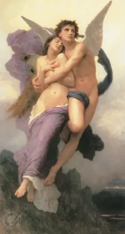 Le Ravissement de Psyche (El rapto de la psique) 1890