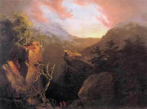 Amanecer en la montaña