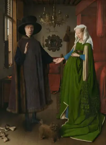 Portrait of Giovanni Arnolfini and his Wife 1434