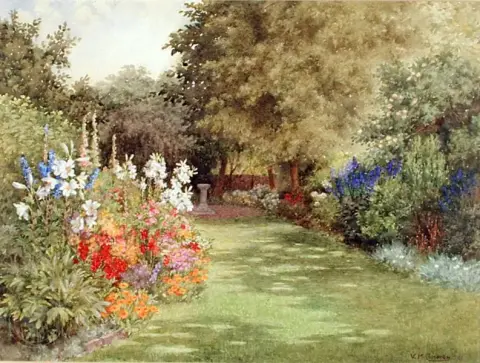 A Garden in July c.1910