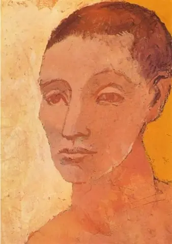 Head of young man 1906