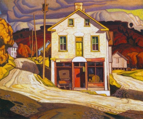 A. J. Casson Old Store In Salem - 1931