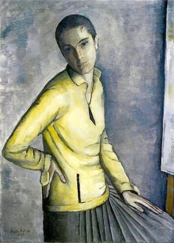 Agda Holst Self-portrait