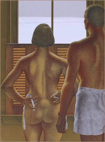 Alex Colville Sneeuw. 1969