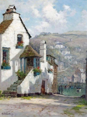 Alfred Fontville De Breanski Polperro Cornovaglia