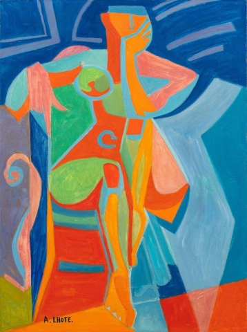 André Lhote desnudo egipcio 1953-54