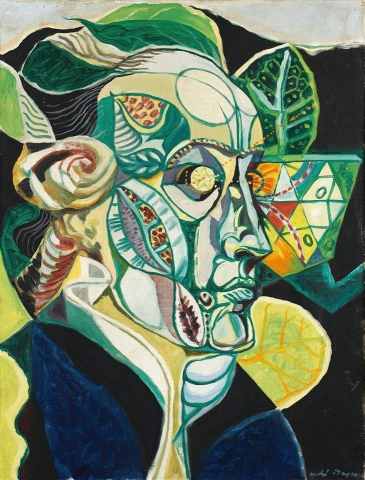 Andre Masson Portrait Of Goethe