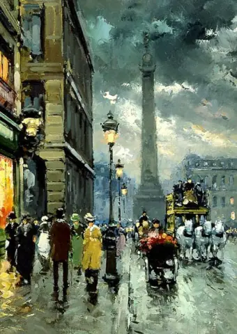 Antoine Blanchard Place Vendome Parigi