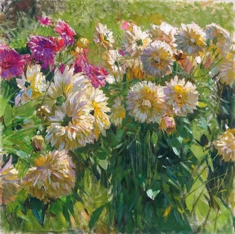 Carl Julius Rudolf Moll, Dahlias