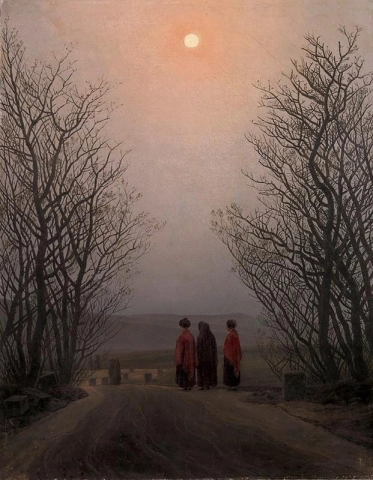 Caspar David Friedrich, La mañana de Pascua, ca. 1828-1835