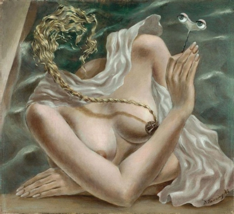 Dorothea Tanning, Tensão, 1942