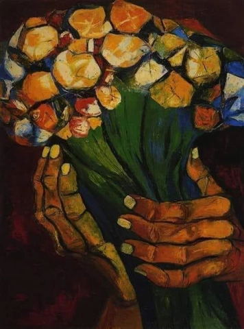 Eduardo Kingman Ramo De Flores 1973