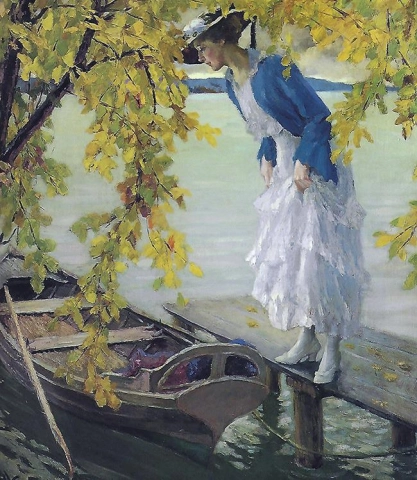 Edward Cucuele Ein ruhiger Herbsttag