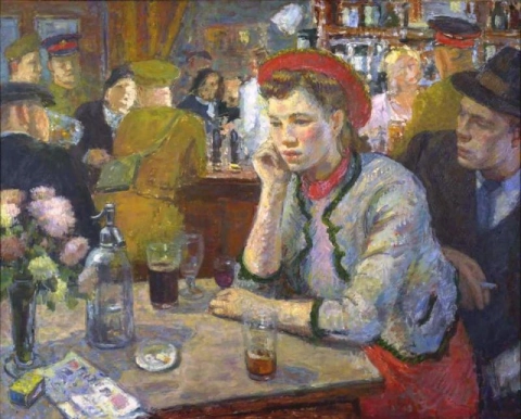 Edward Le Bas Saloonbar 1940