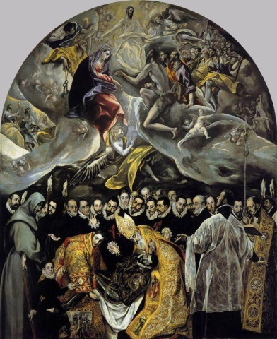 El Greco Das Begräbnis des Grafen D Orgaz