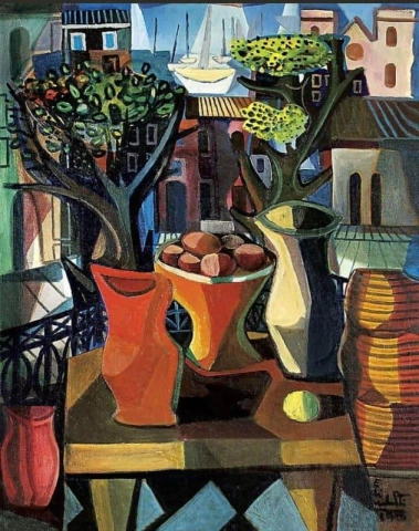 Emiliano Di Cavalcanti Brazilian Balcony