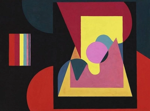 Etienne Beothy, Composición, 1945